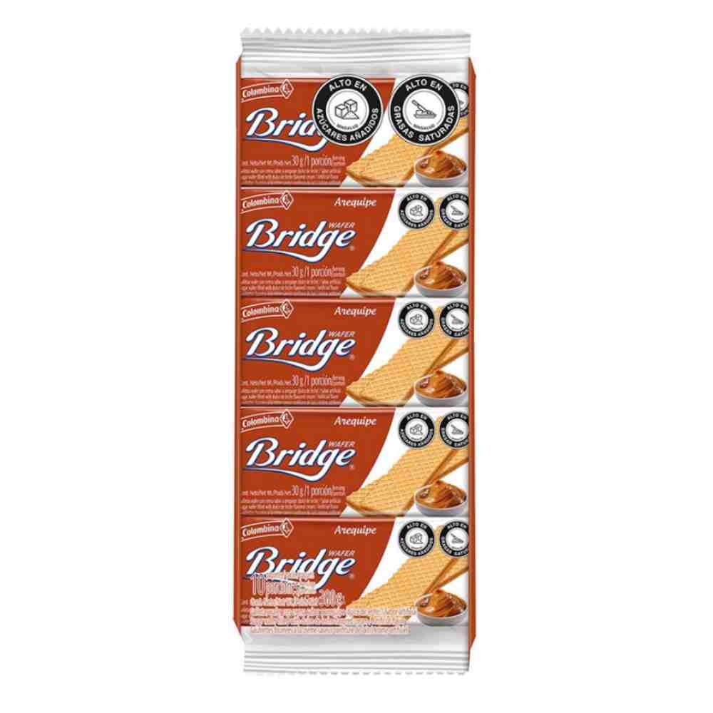 Bridge Wafer Arequipe 30gr x 10und