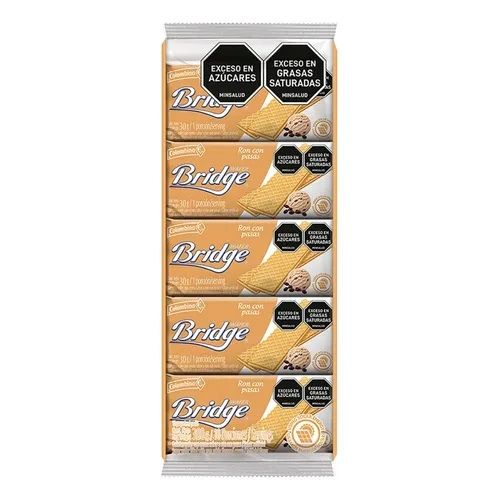 Bridge Wafer Ron con Pasas 30gr x 10und