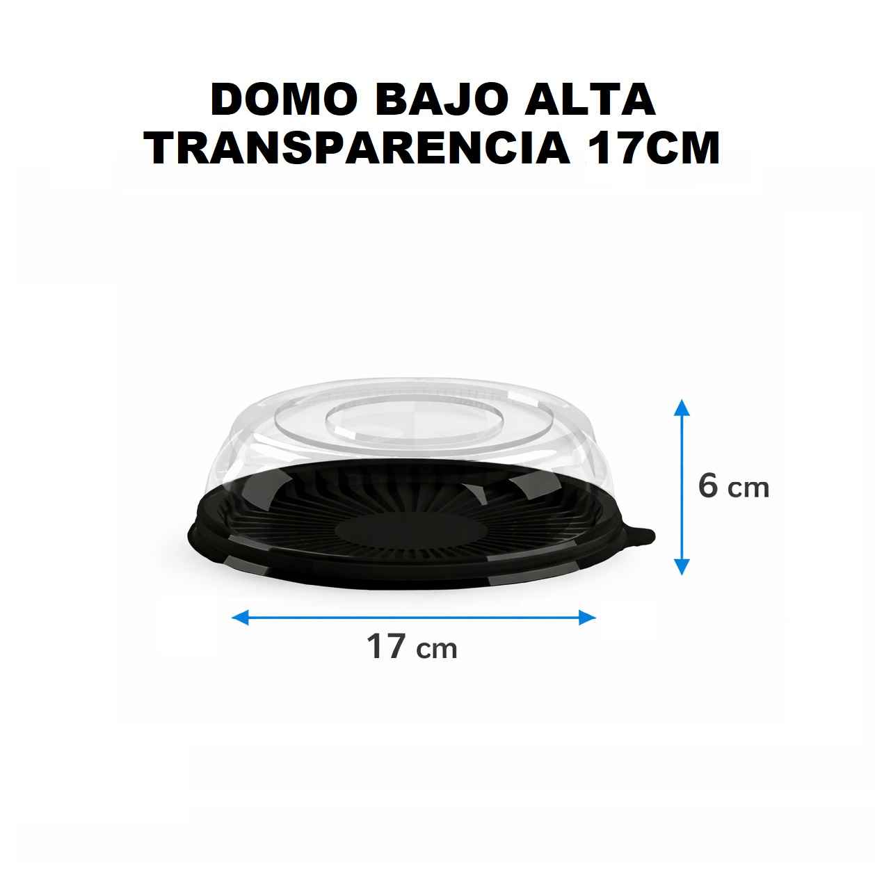 Base Domo Bajos 17cm D15170699 6cm Altura