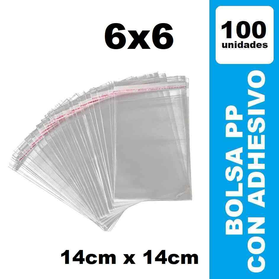 Bolsa Adhesivo 5x5 Celofan PP