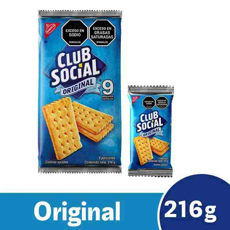 Galleta Club Social Original x 9und