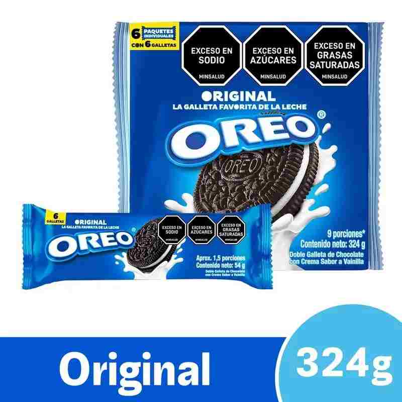 Galleta Oreo Original Display x 6 Packs Individuales