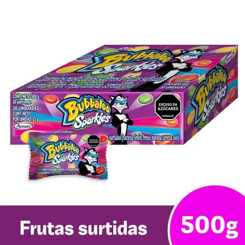 Sparkies Bubbaloo Display x 20und