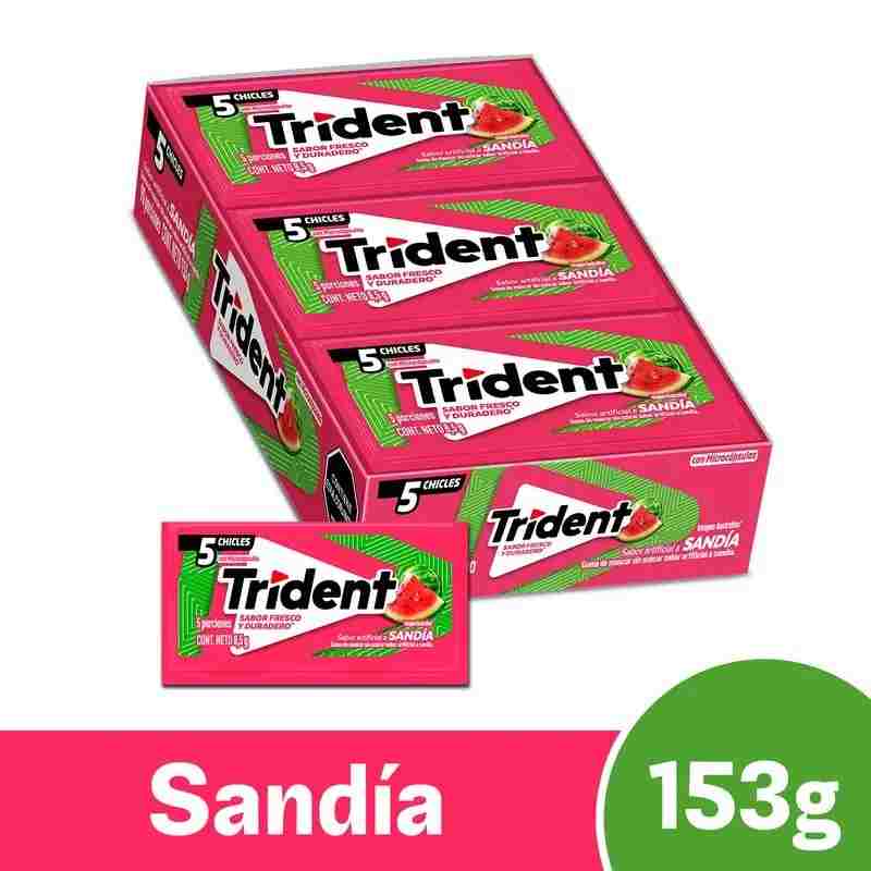 Trident Sandia Display x 18Und (5 Chicles)
