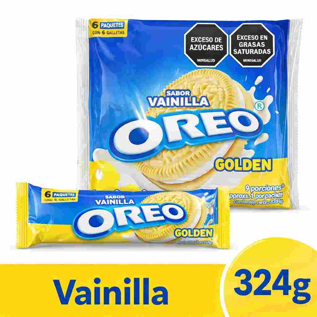 Galleta Oreo Vainilla Display x 6 Packs Individuales
