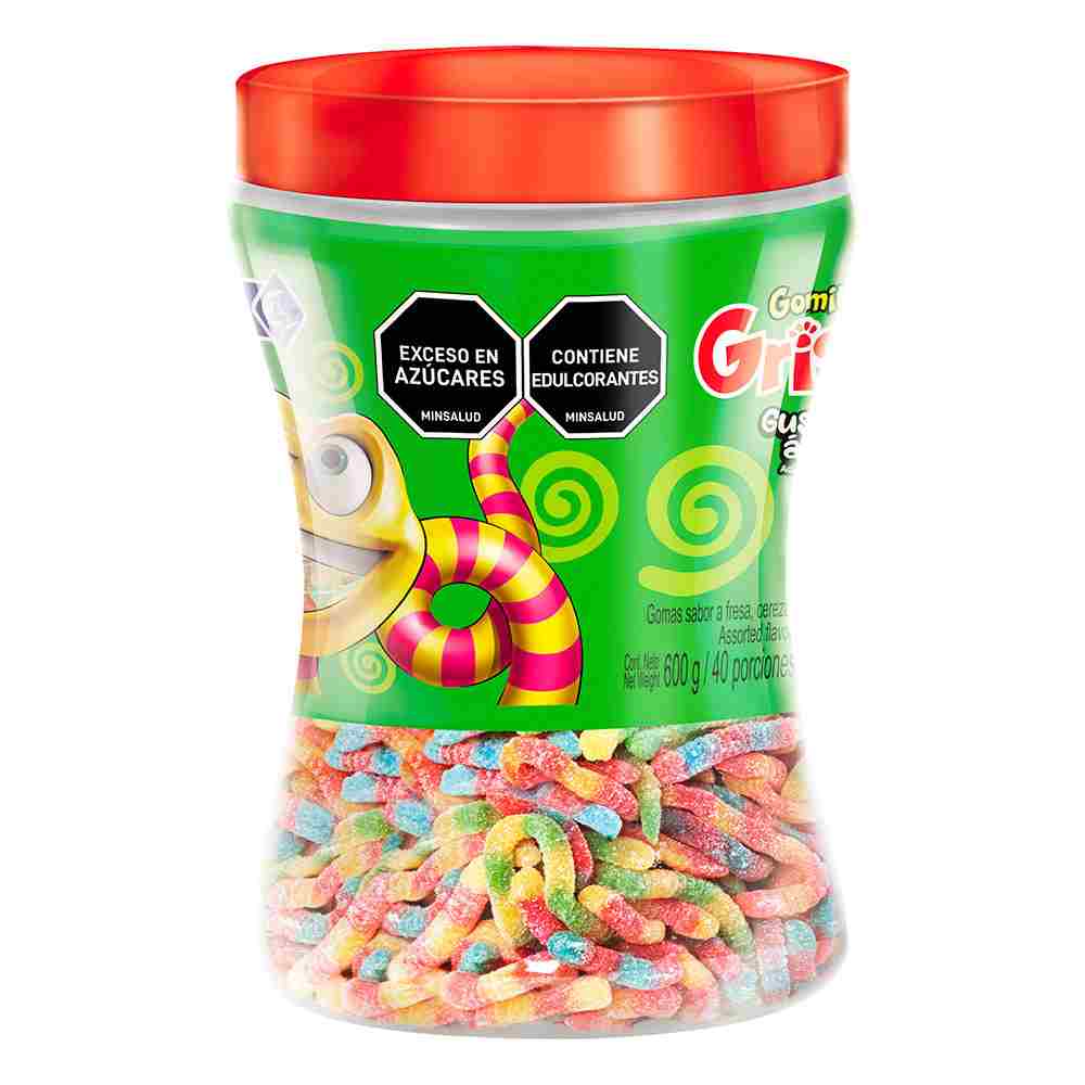 Gomitas Grissly Gusanos x 200und Pote 