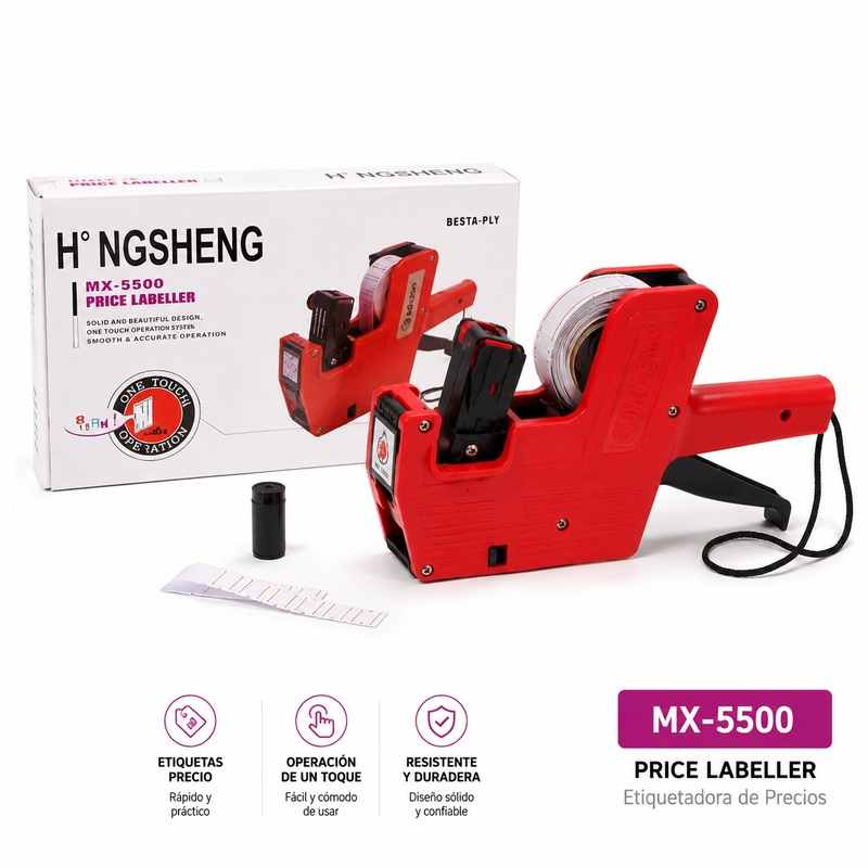 Tiqueteadora de Precios Sencilla MX-5500