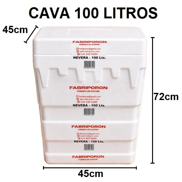 Cava 100 Litros Fabriporon