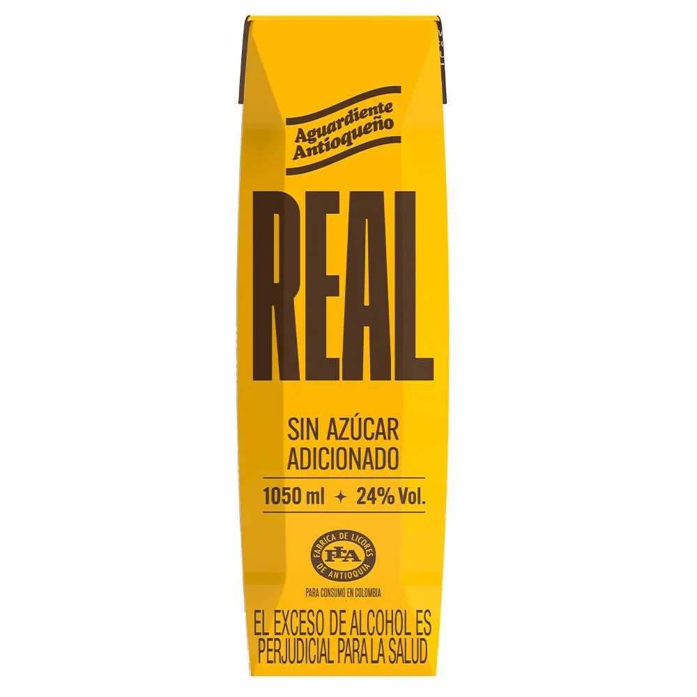 Aguardiente Real Amarillo 24 1050ml