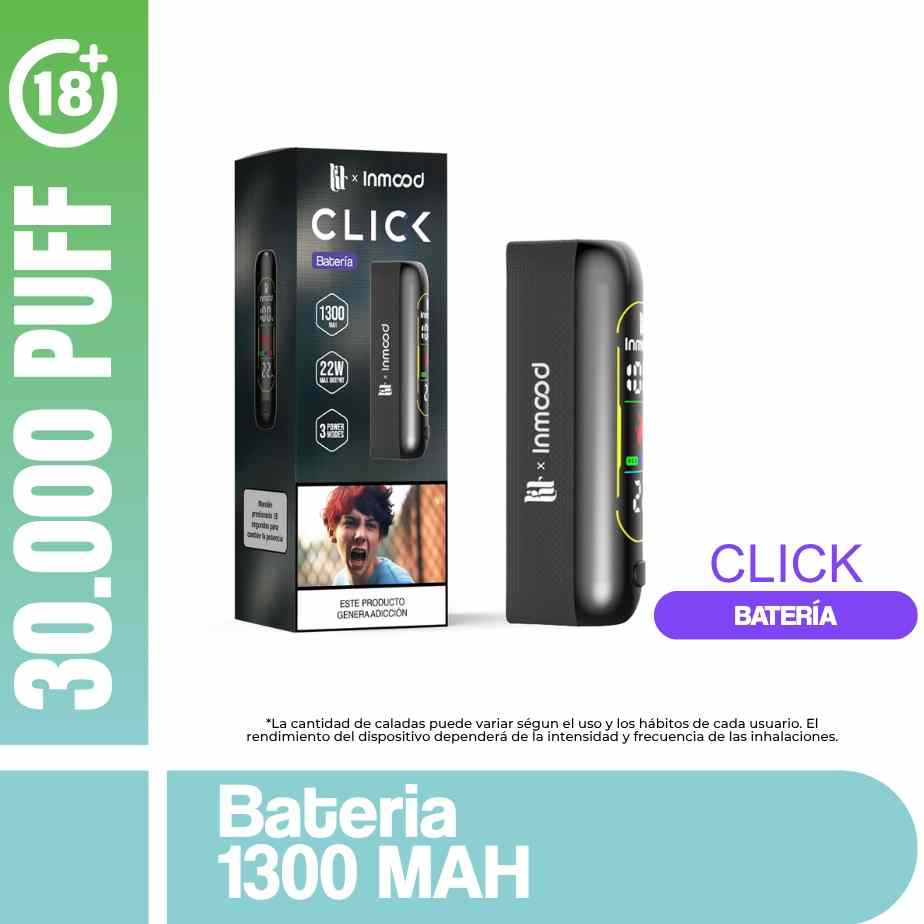 Vapeo Lit CLICK Bateria (no incluye esencia)