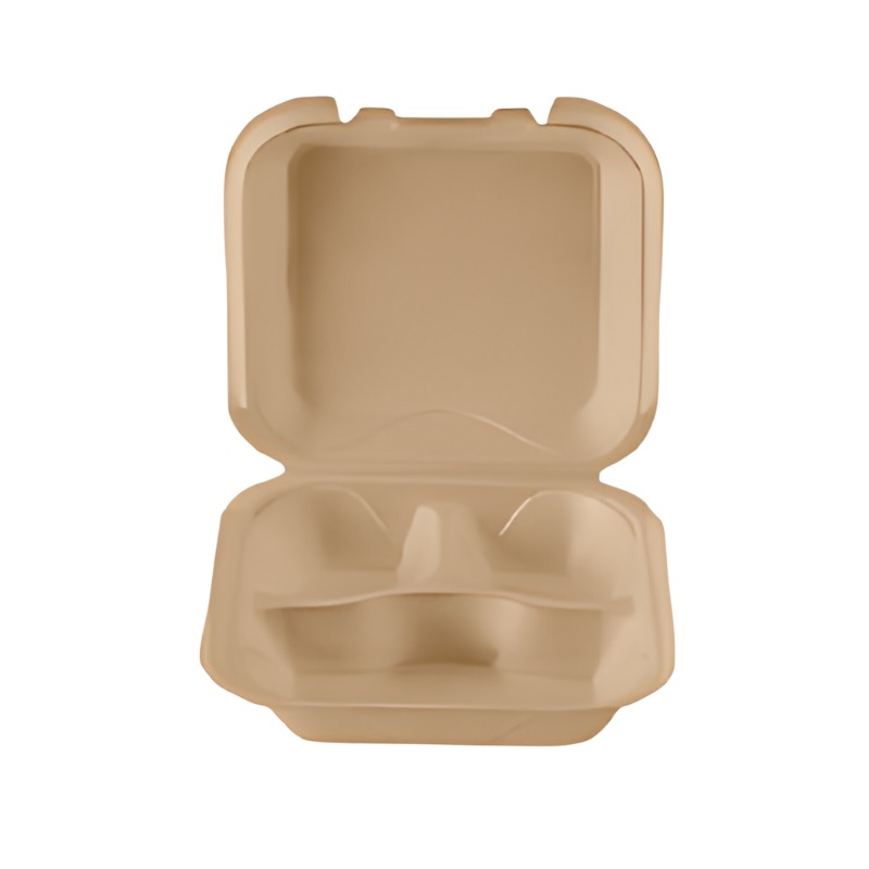 Portacomidas P3 Biodegradables Beige Darnel