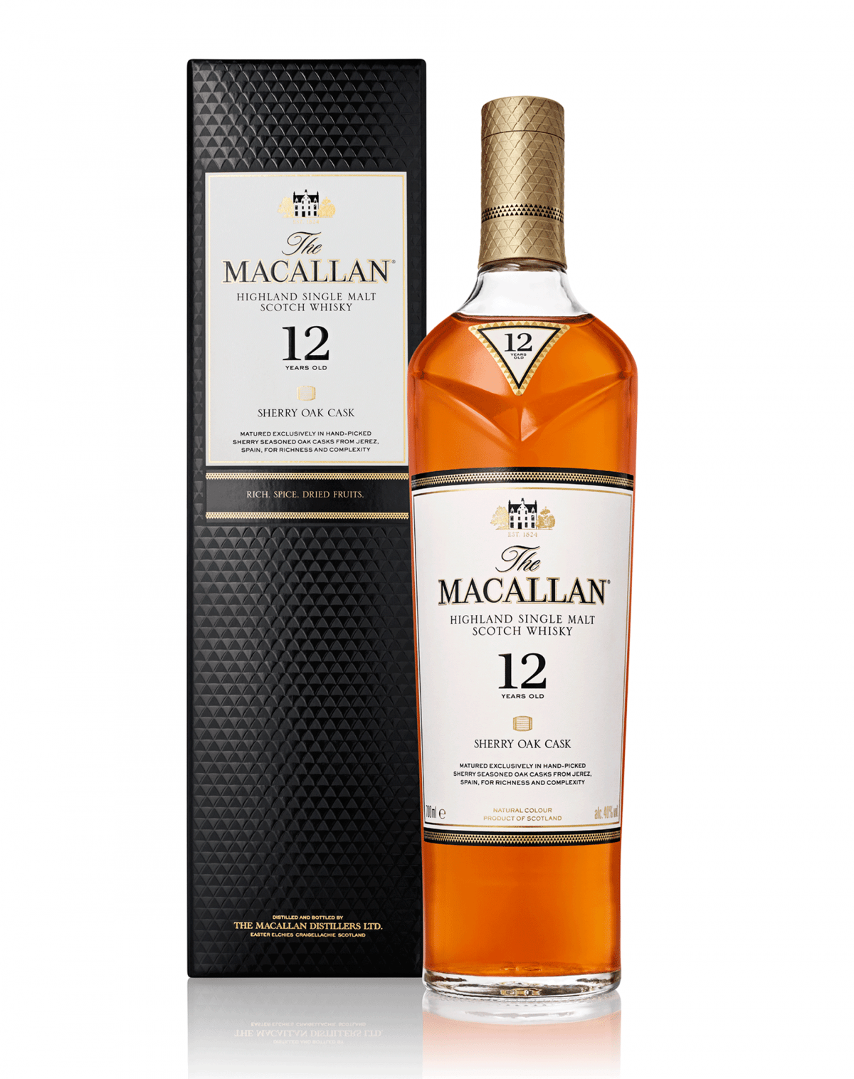 Macallan Sherry Oak Cask 12años 750ml