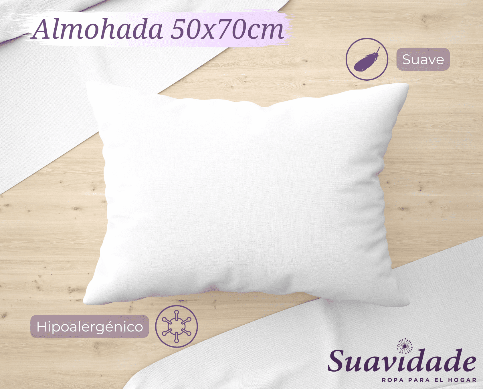 Almohada 50x70