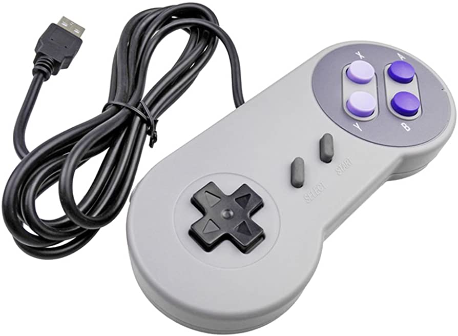  JOYSTICK MODELO SUPER NINTENDO USB PARA PC