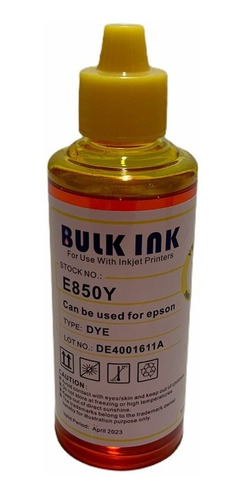 Tinta Sublimacion  100ml  Amarillo