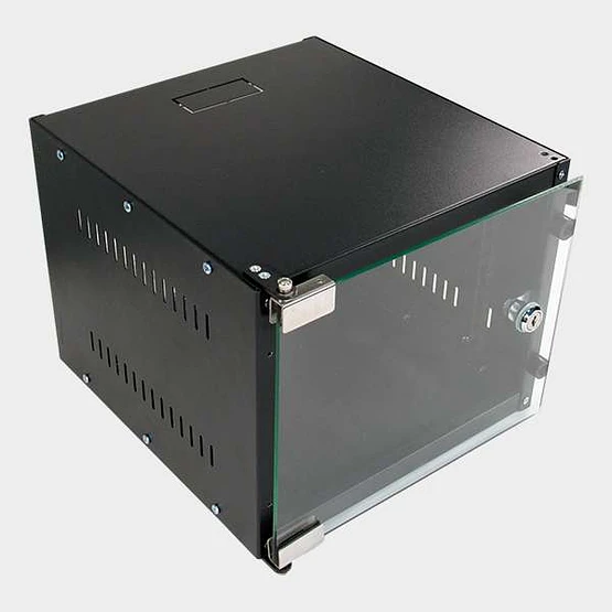 GABINETE MURAL 4U 10" SIN TAPA TRASERA ARMABLE