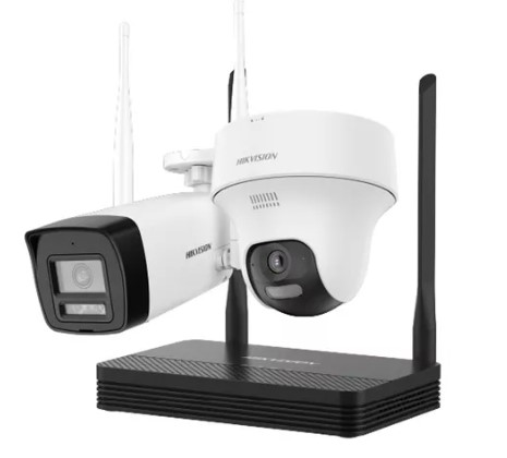 Kit 4CH NVS SD+1BULLET+1Turret 2MP