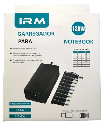 Cargador Universal Notebook  Irm