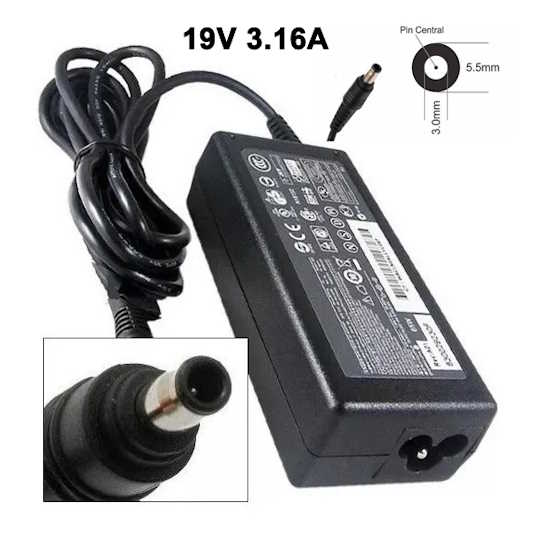 CARGADOR NOTEBOOK SAMSUNG PUNTA AGUJA 40W