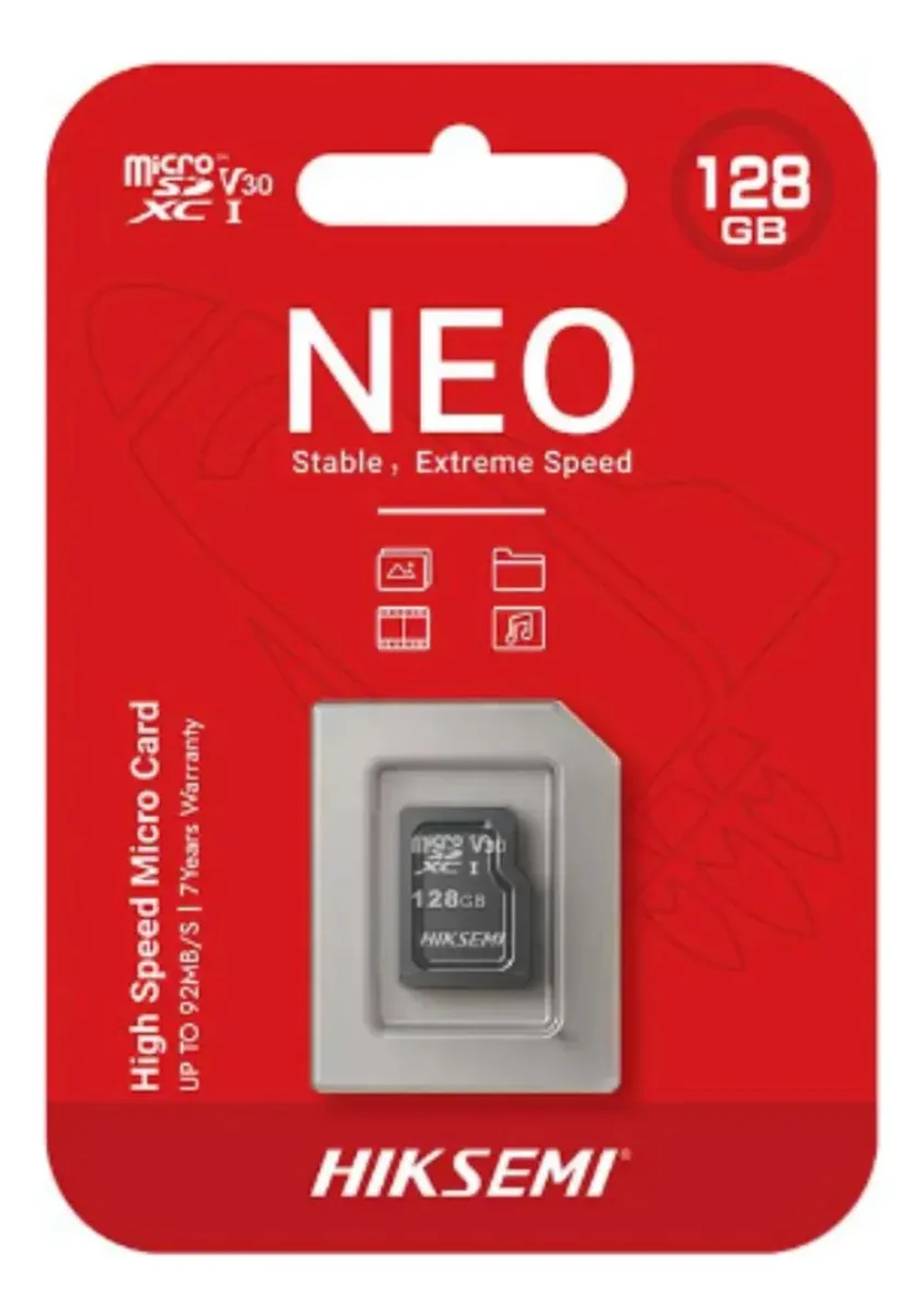 TARJETA MICRO SD 128GB HIKSEMI 