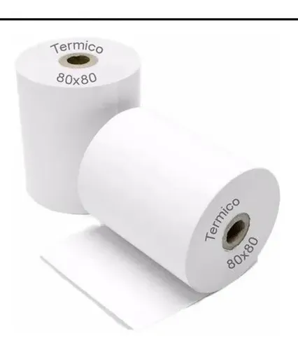 PAPEL TERMICO 80X80 MM