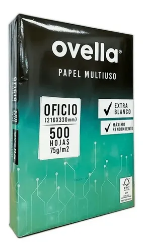 Papel Carta Ovella Resma 500 Hojas