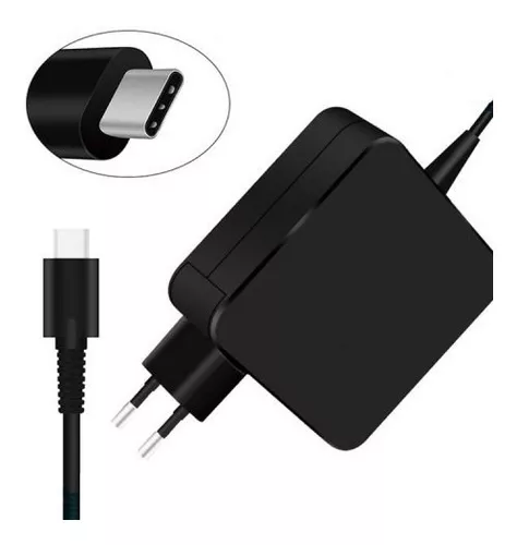 CARGADOR TIPO C PARA NOTEBOOK  5V.12V.15V-3A 18.5V-3.5A 20V-3.25A