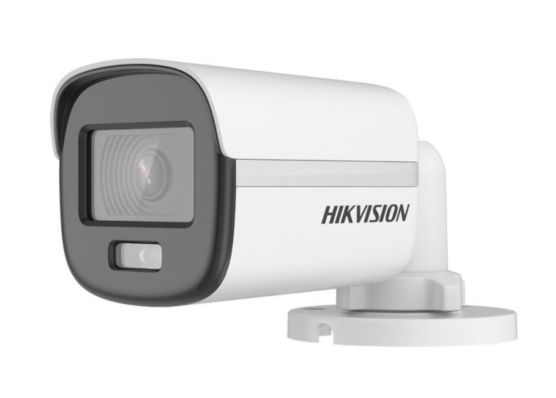 CAMARA BULLET HIKVISION COLORVU 2MP DS-2CE10DF0T-PF