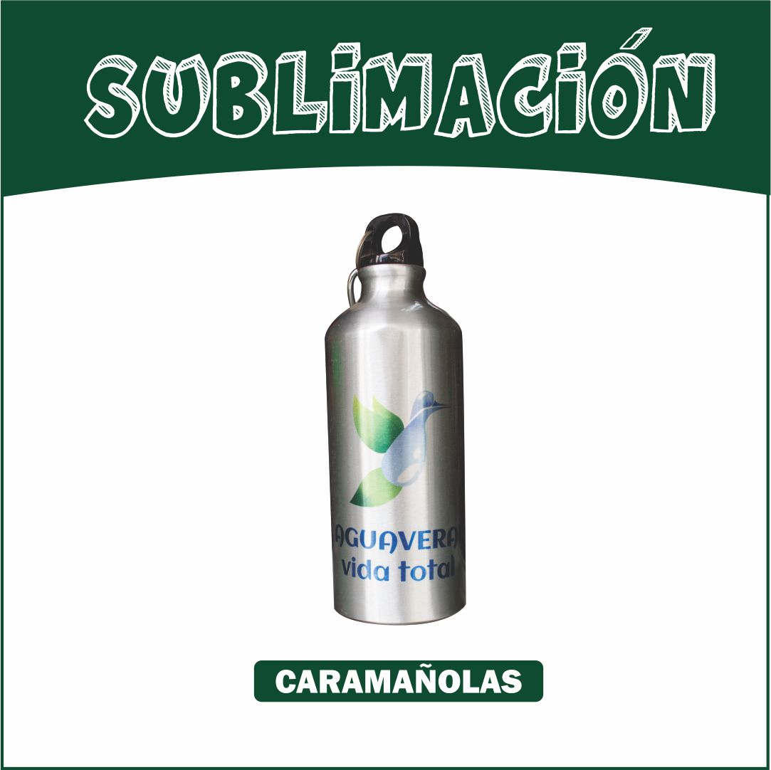 SUBLIMACION CARAMAÑOLA PLATEADA 600 ML