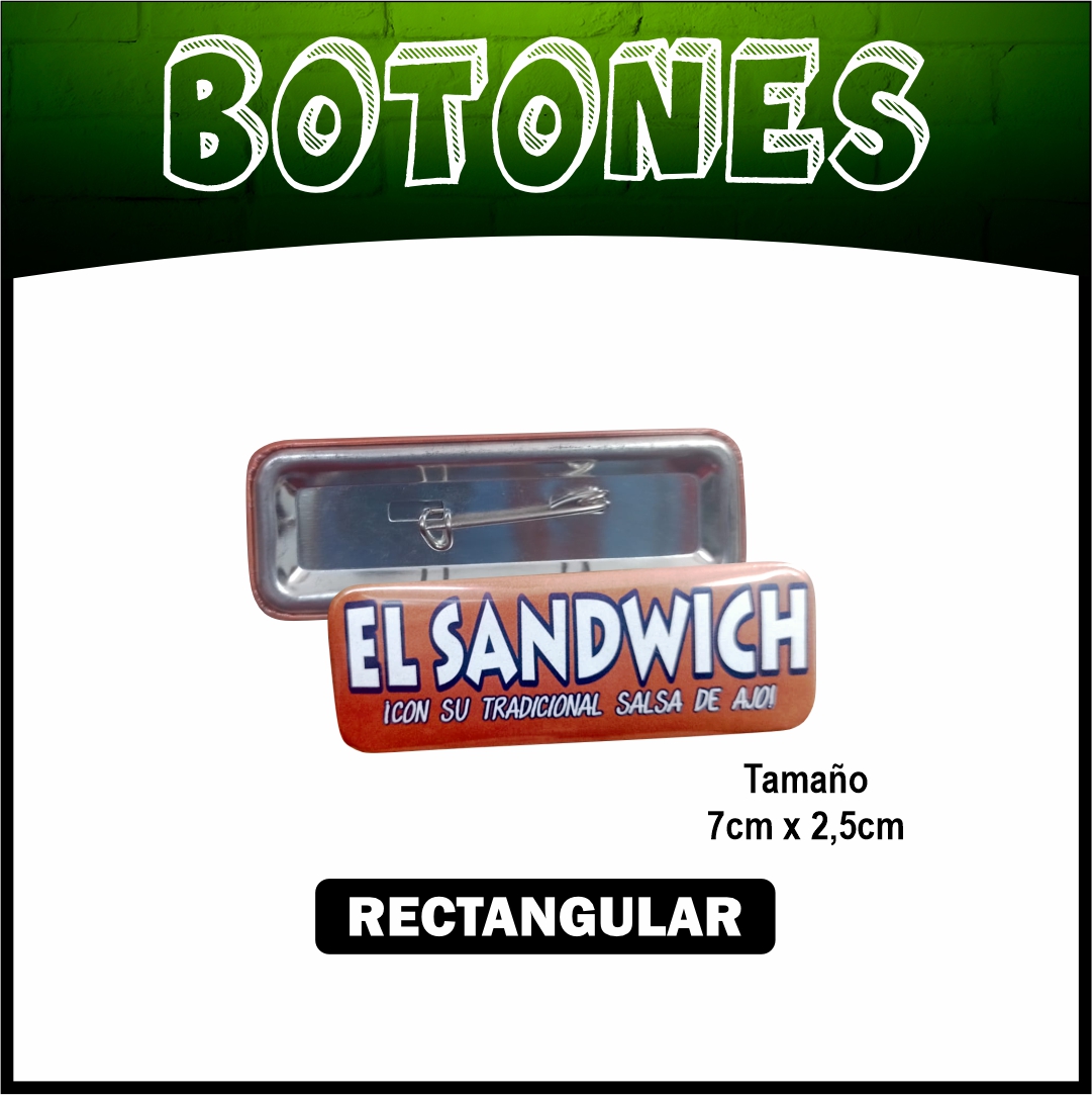 BOTON RECTANGULAR