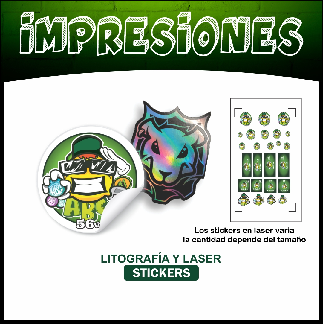 IMPRESIONES STICKER ADHESIVO SEGURIDAD