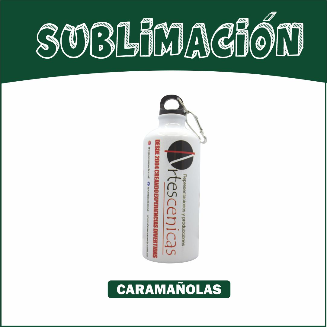 SUBLIMACION CARAMAÑOLA BLANCA 600 ml