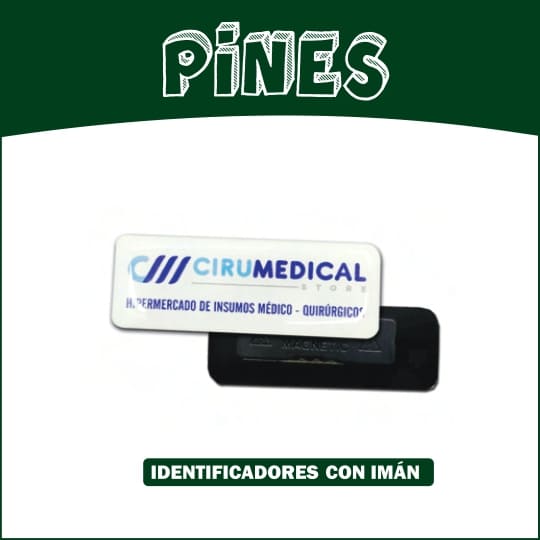 PINES IDENTIFICADOR CON IMAN