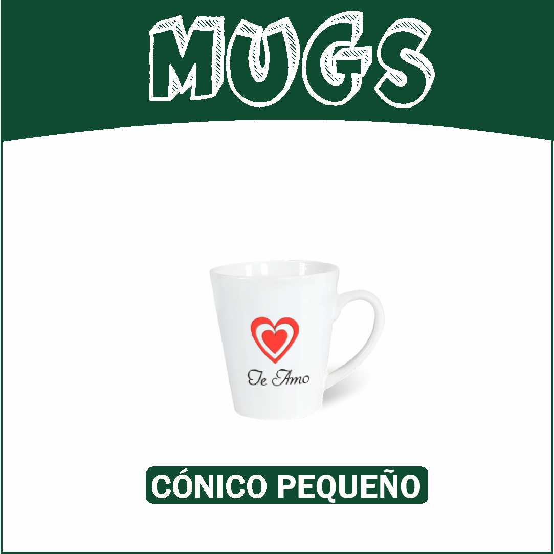MUGS CONICO PEQUEÑO