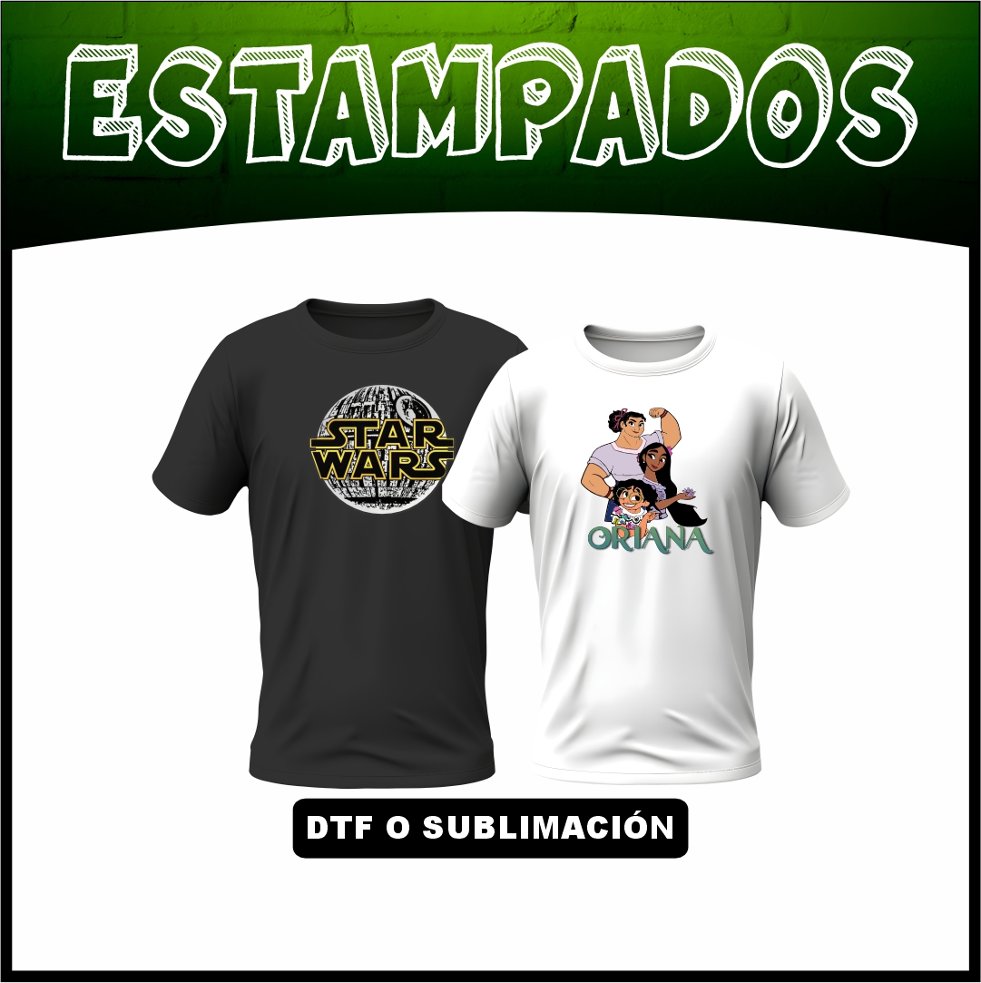 ESTAMPADO CAMISETA