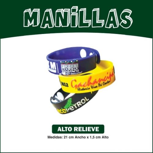 MANILLAS ALTO RELIEVE