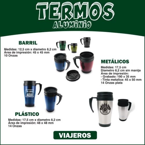 TERMOS ALUMINIO VIAJERO