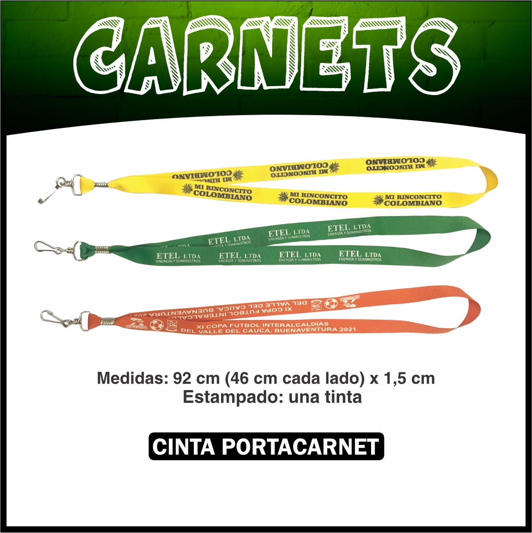 CARNET CINTA PORTACARNET