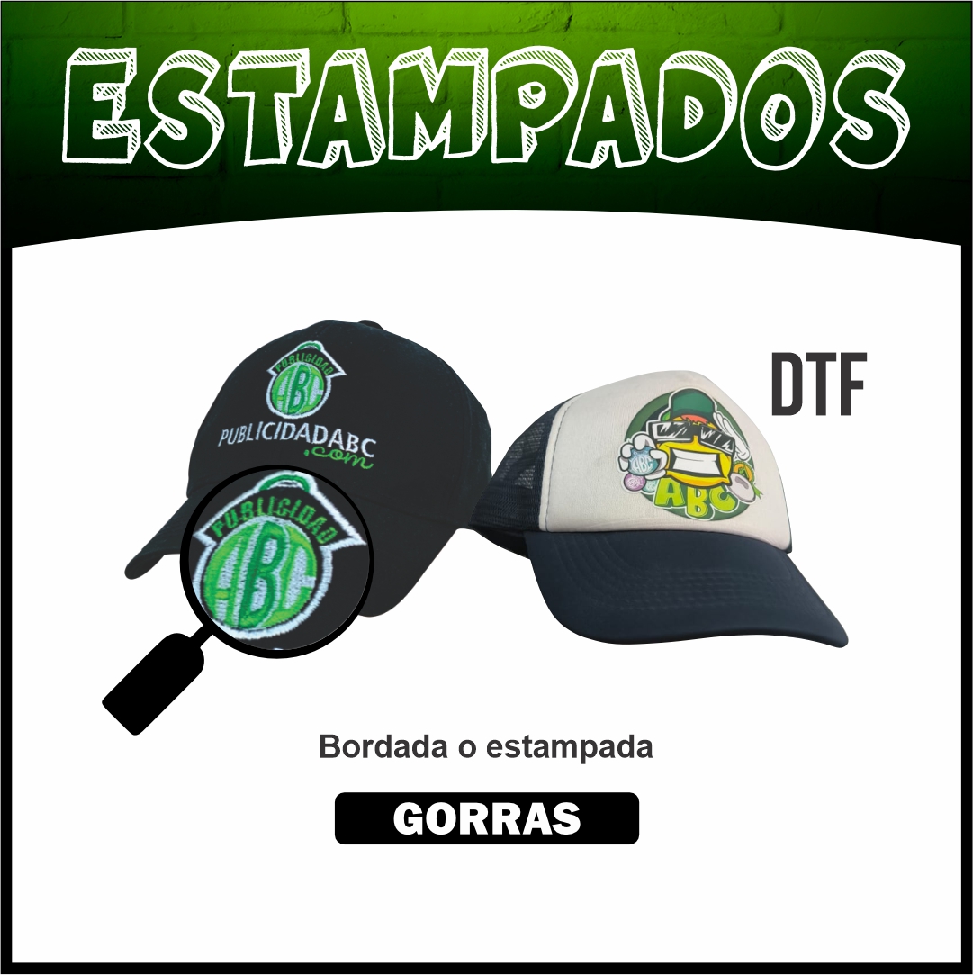 ESTAMPADO GORRA