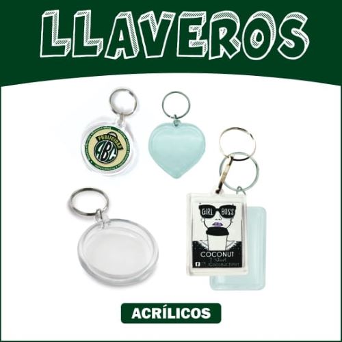 LLAVEROS ACRILICOS