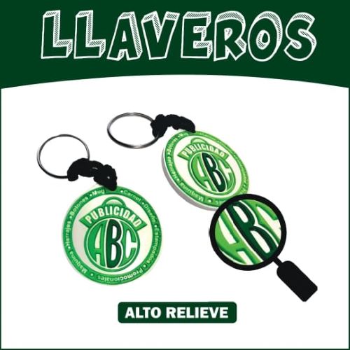 LLAVERO ALTO RELIEVE