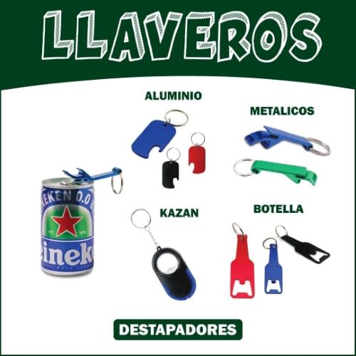 LLAVEROS DESTAPADORES