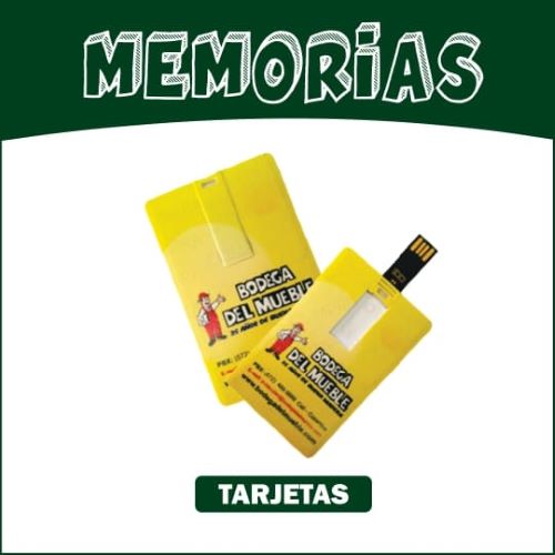 MEMORIA TARJETAS