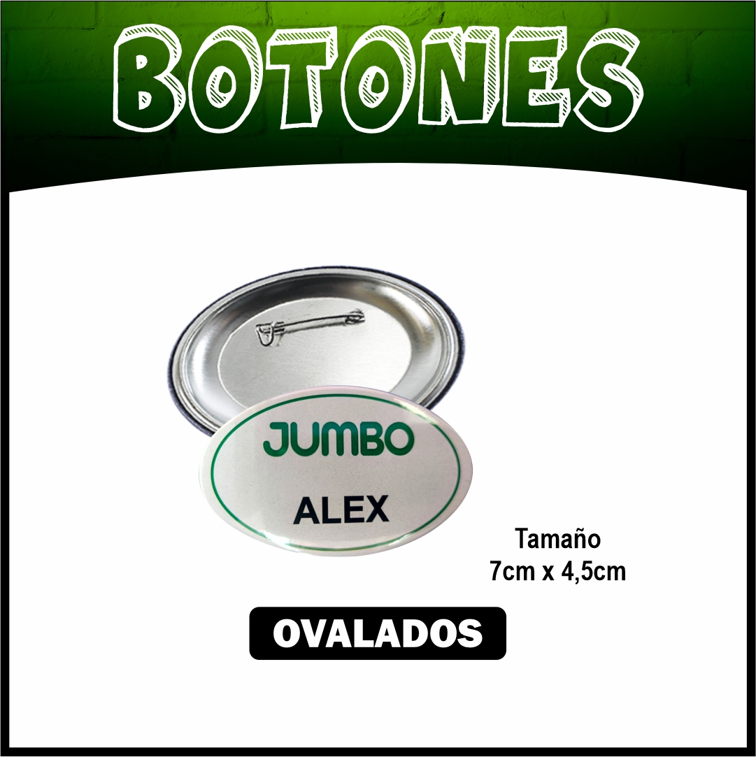 BOTON OVALADOS
