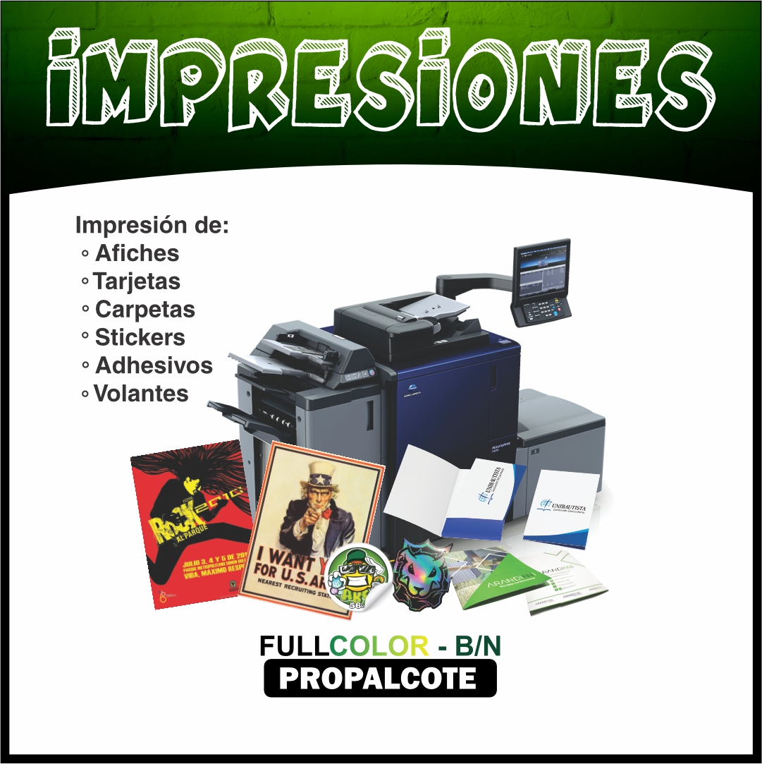 IMPRESIONES PROPALCOTE