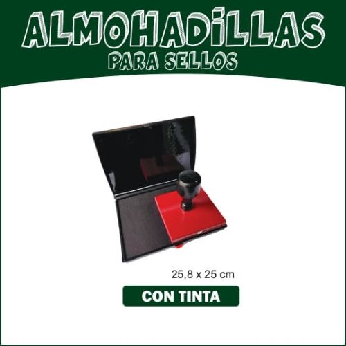 SELLO ALMOHADILLA CON TINTA