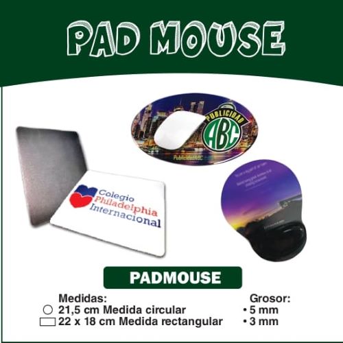 SUBLIMACION PAD MOUSE