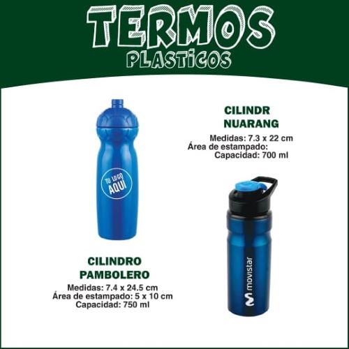 TERMOS PLÁSTICOS PAMBOLERO/NUARANG