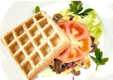 Waffle de sal