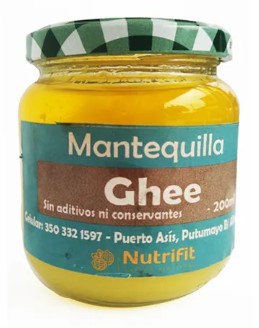 Mantequilla Ghee 200ml (X) - Nutrifit